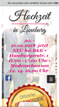 Mobile Screenshot of hochzeit-in-lueneburg.de